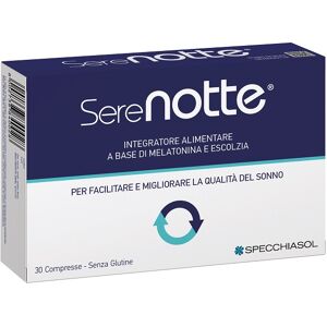 Specchiasol srl Serenotte Plus 1mg 30 Cps