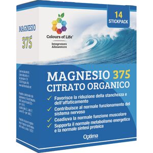 Optima naturals srl Magnesio 375 14stick Colours