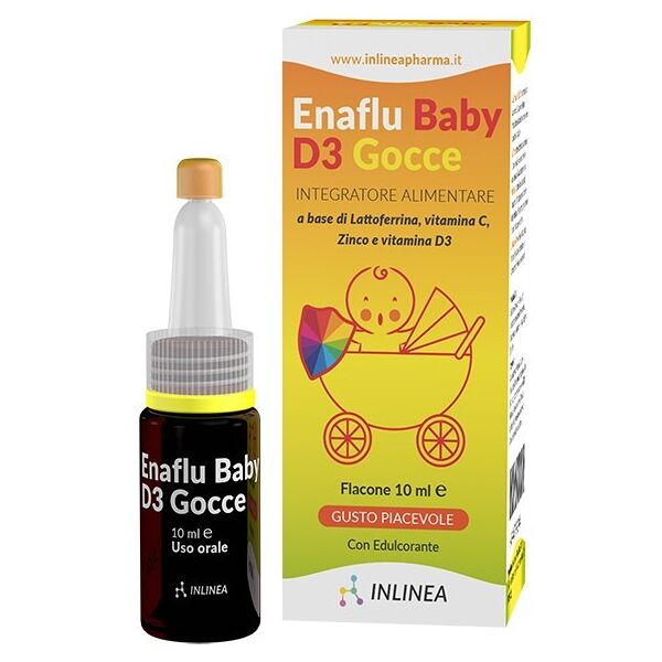 inlinea srl enaflu baby d3 gocce 10 ml