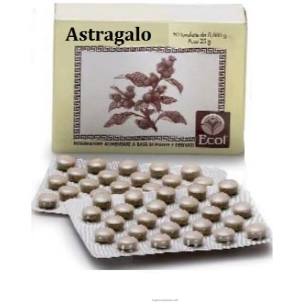 ecol sas astragalo 50 tavolette 500mg sistema