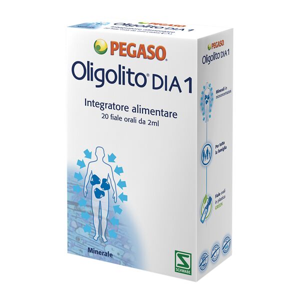 schwabe pharma italia srl oligolito dia*1 mn 20f.2ml