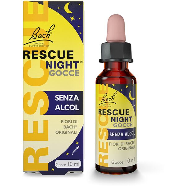 schwabe pharma italia srl rescue night gtt s/alc.10ml