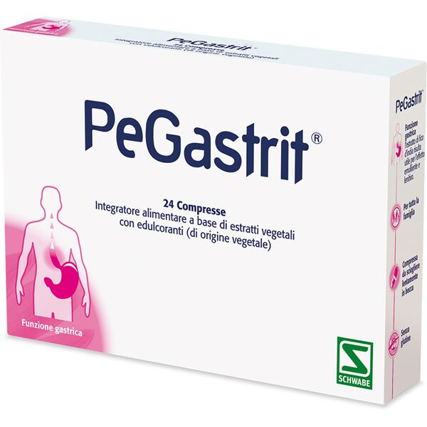 schwabe pharma italia srl pegastrit 24 cpr        pegaso