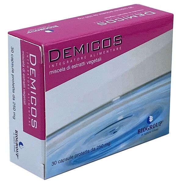 biogroup spa societa' benefit demicos 30 cps 250mg