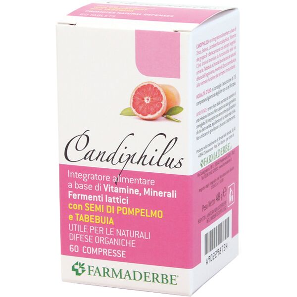 farmaderbe srl candiphilus 60 cpr 66g