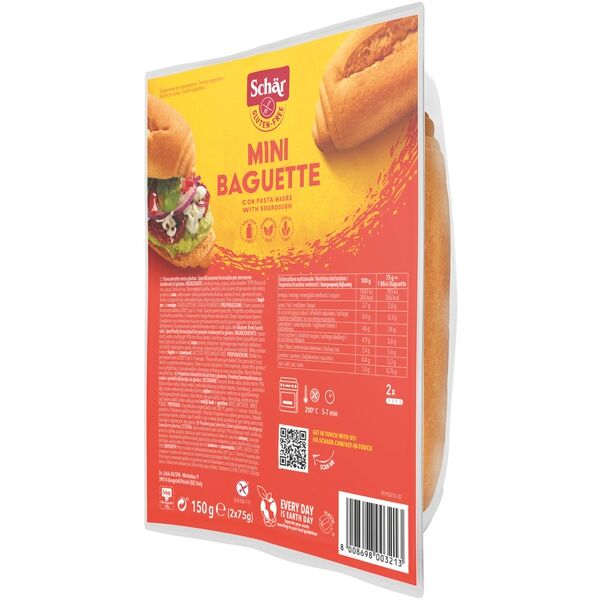 dr.schar spa schar duo mini baguette 150g