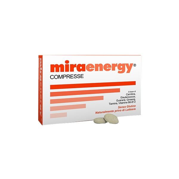 shedir pharma srl unipersonale miraenergy integratore alimentare 40 compresse 584 mg