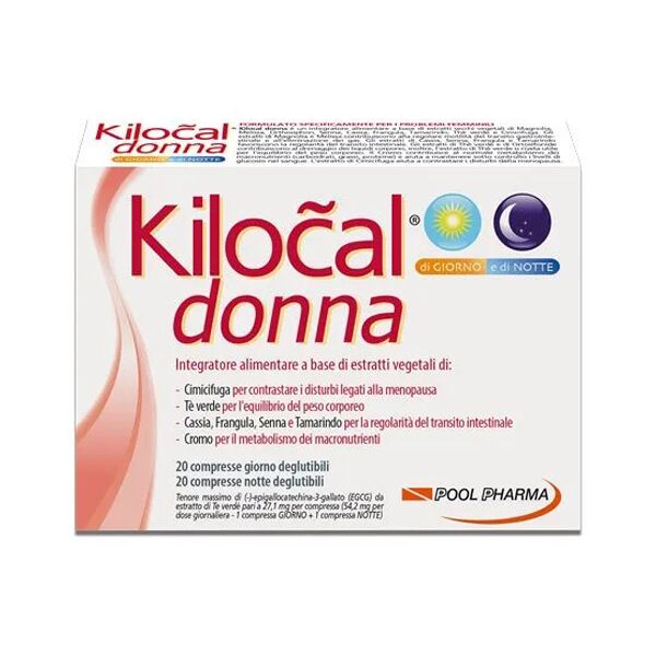 pool pharma srl kilocal donna 40 compresse
