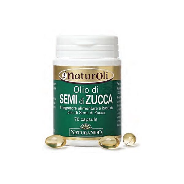 naturando srl olio di semi di zucca 70cps