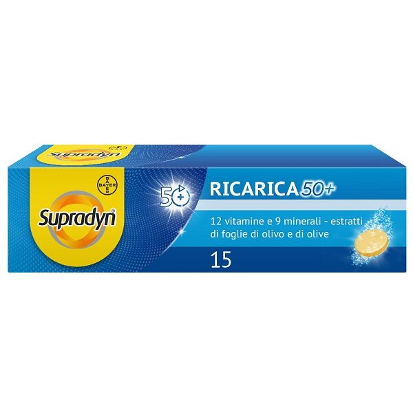 bayer spa supradyn ric.50+ 15 cpr eff.