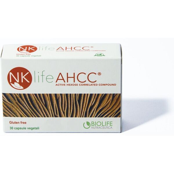 nutraceutica biolife srl nklife ahcc 30cps