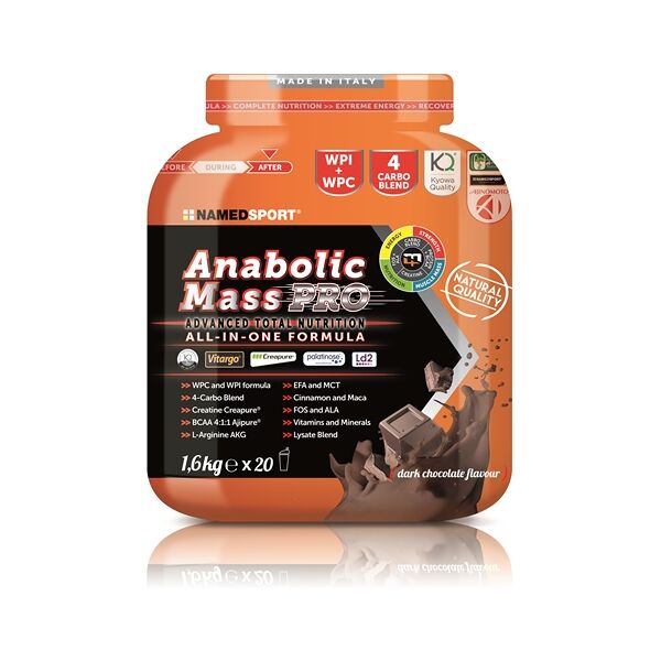 namedsport srl anabolic mass pro 1600g