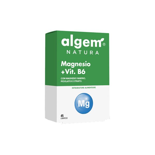 algem natura srl algem magnesio marino&vitamina b6 45cpr