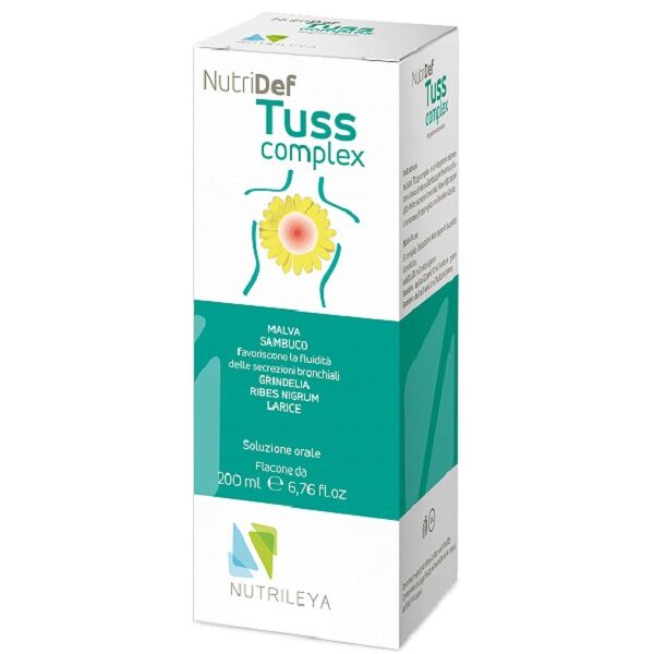 nutrileya srl nutridef tuss complex 200 ml