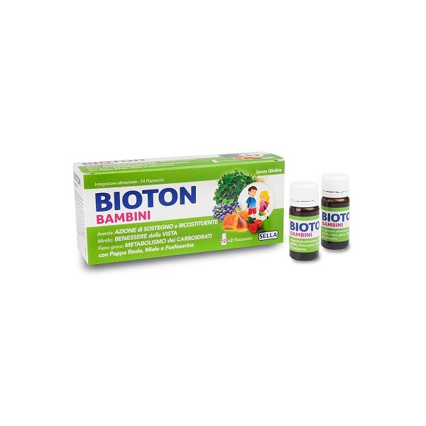 sella srl bioton bambini 12+2fl.10ml