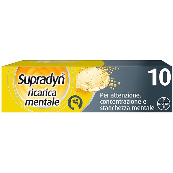 bayer spa supradyn ricarica mentale10cpr