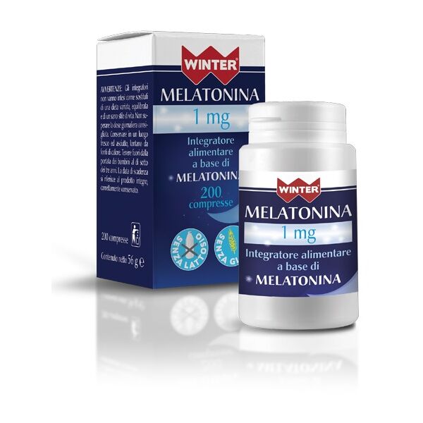 gdp srl-general dietet.pharma winter melatonina 1mg 200cpr