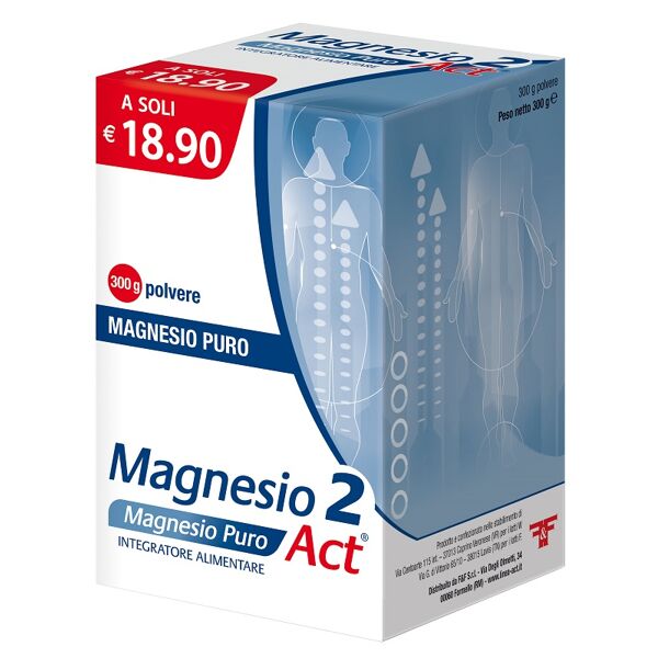 f&f srl magnesio 2 act mg puro 300g
