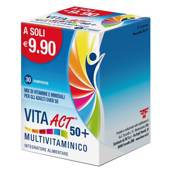 f&f srl vita act 50+ multivit 30cpr