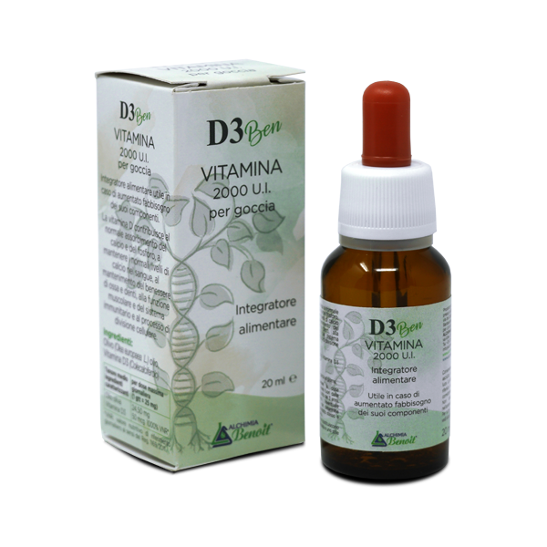 alchimia benoit srl d3 ben vitamin 20ml