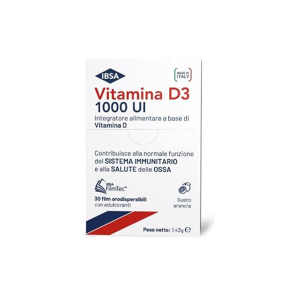 ibsa farmaceutici italia srl vitamina d3 ibsa 1000ui 30film