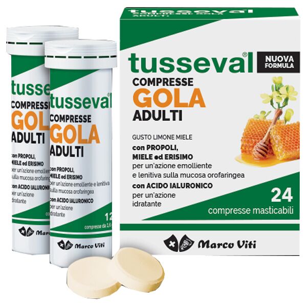 marco viti farmaceutici spa tusseval gola ad.24cpr mast.