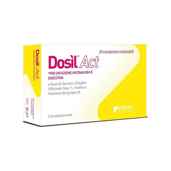 pizeta pharma spa dosil act 30cpr mastic