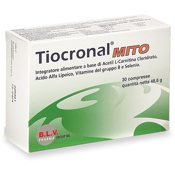 b.l.v. pharma group srl tiocronal mito 10cpr