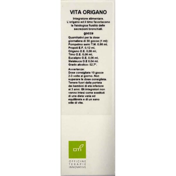 oti srl vita origano gtt 30ml oti