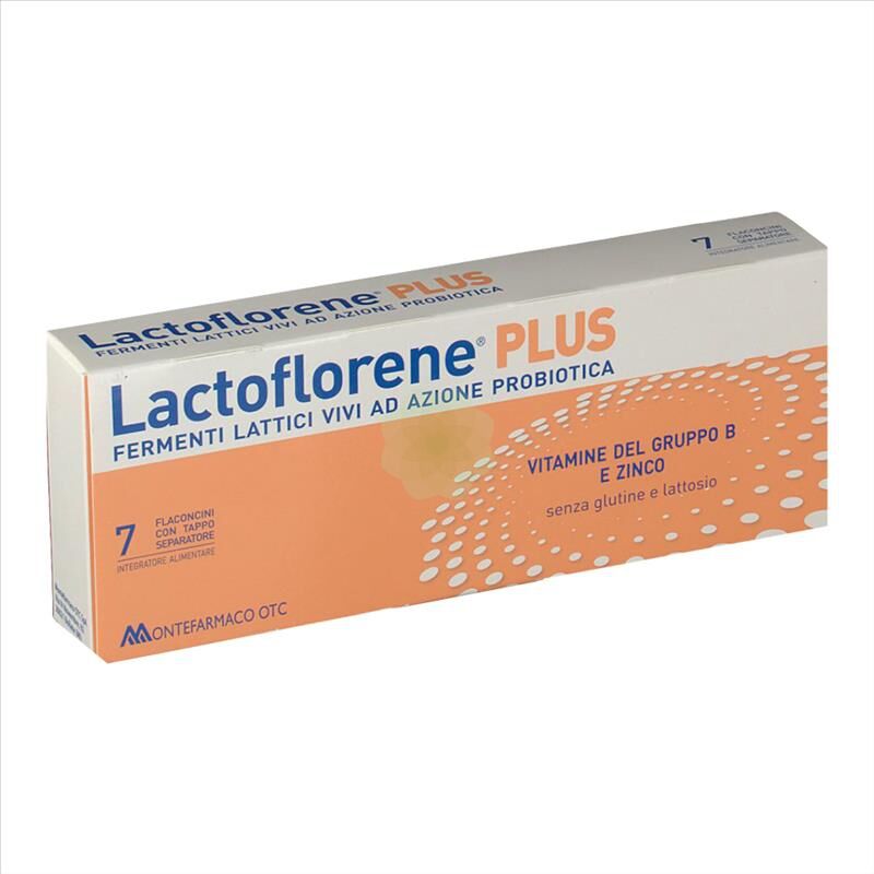 montefarmaco otc spa lactoflorene plus 7 flaconcini 10 ml