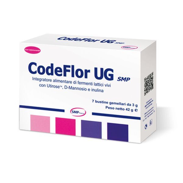 smp pharma sas codeflor ug 14 bustine integratore di fermenti lattici vivi