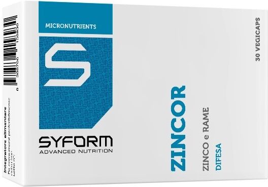 syform srl zincor integratore 30vcps