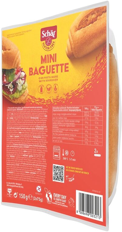 dr.schar spa schar duo mini baguette 150g