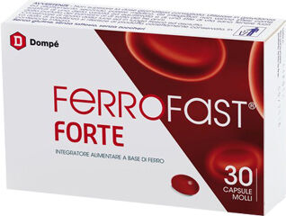 dompe' farmaceutici spa ferrofast forte 30 capsule molli