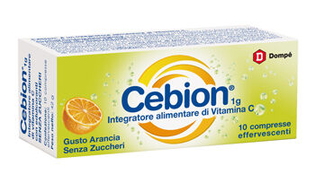 dompe' farmaceutici spa cebion eff vit c s/zucch 10cpr