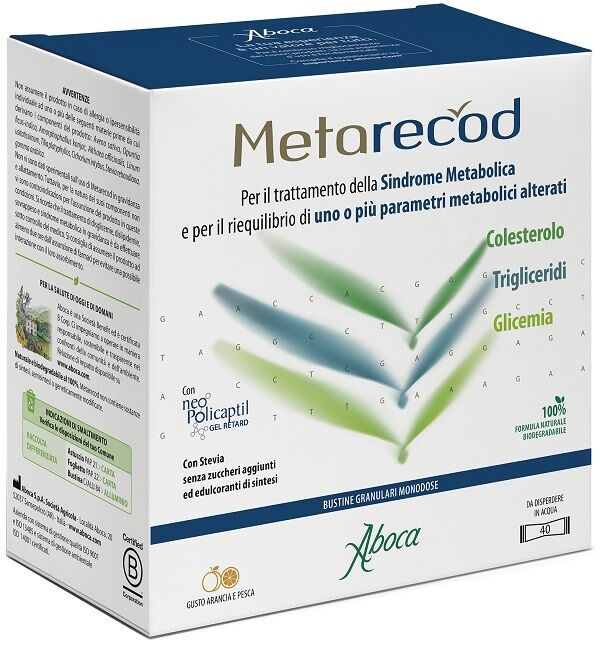 aboca spa societa' agricola metarecod 40 bust.100g