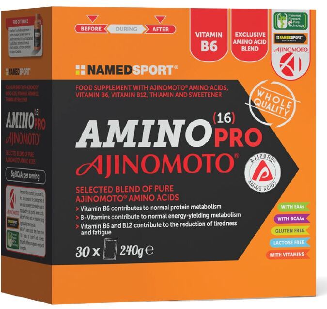 namedsport srl amino 16 pro ajinomoto 30bust.