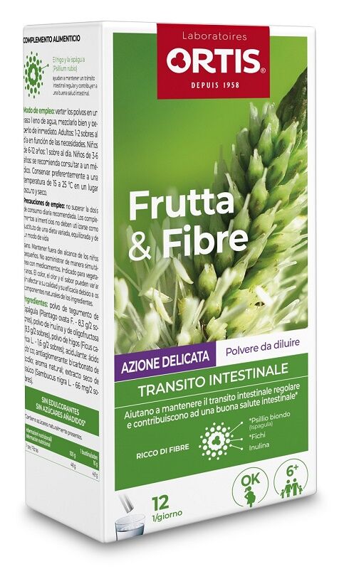 ortis laboratoires pgmbh frutta & fibre azione del12stk