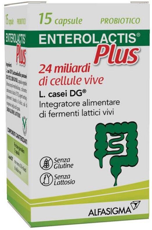 alfasigma spa enterolactis plus 15cps