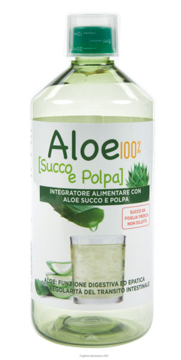 Pharmalife research srl Aloe Succo/polpa 100% 1lt Polivalenti Pharmalife
