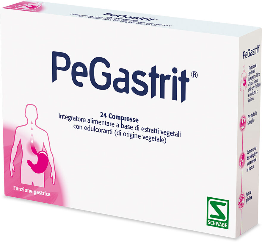 SCHWABE PHARMA ITALIA Srl Pegastrit 24 Cpr        Pegaso