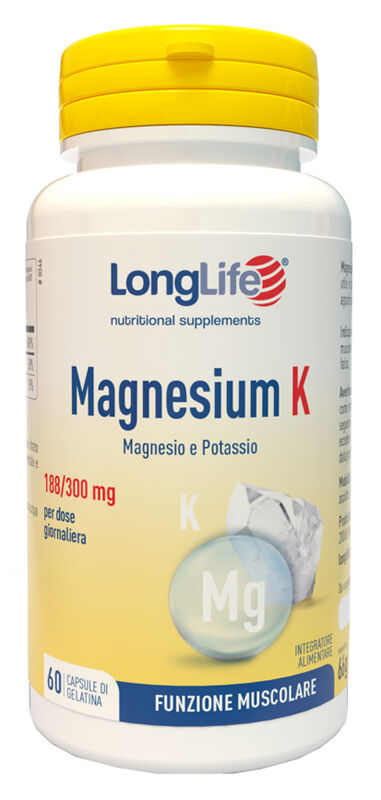 LONGLIFE Srl Longlife Magnesium K 60 Cps