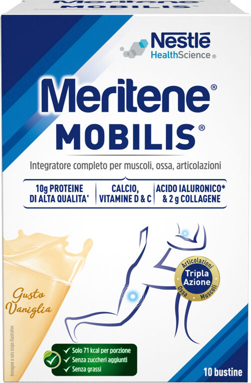 Nestle' it.spa(healthcare nu.) Meritene Mobilis Vanig.10buste