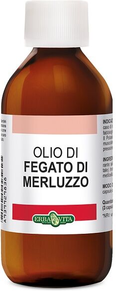 Erba Vita Olio Feg.Merluzzo 100ml Ebv