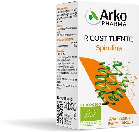 Arkofarm srl Arkocapsule Spirulina 45*cps