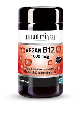 GIURIATI GROUP Srl Nutriva Vegan B12 60cpr1000mcg