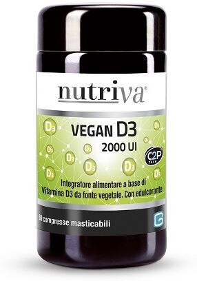 GIURIATI GROUP Srl Nutriva Vegan D3 60 Cpr 2000ui