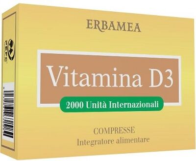 Erbamea srl Vitamina D3 90cpr S/gl Erbamea