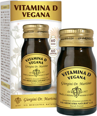 DR.GIORGINI SER-VIS Srl Vitamina D Vegana 60past.Svs