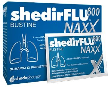 Shedir pharma srl unipersonale Shedirflu 600 Naxx 20 Bust.